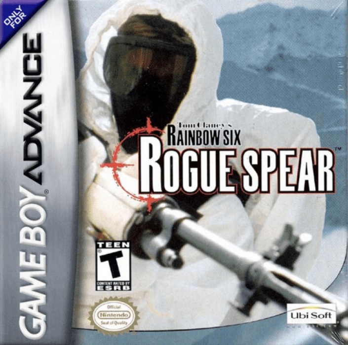 Front boxart of the game Tom Clancy's Rainbow Six - Rogue Spear (United States) on Nintendo GameBoy Advance