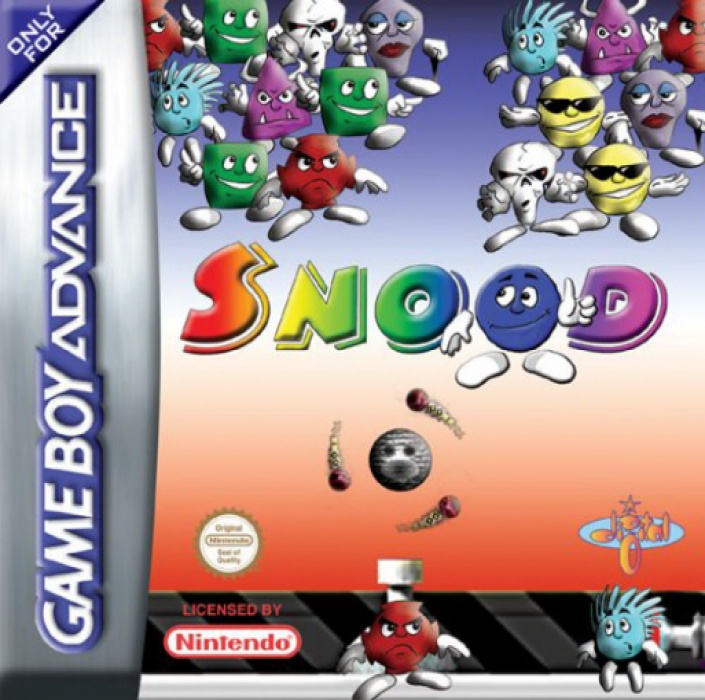 Front boxart of the game Snood (Europe) on Nintendo GameBoy Advance