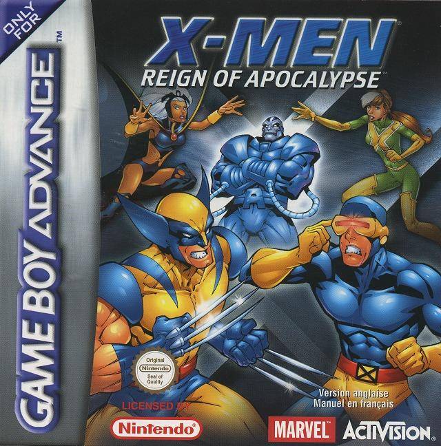 Front boxart of the game X-Men - Reign of Apocalypse (Europe) on Nintendo GameBoy Advance