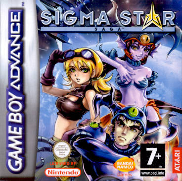 Front boxart of the game Sigma Star Saga (Europe) on Nintendo GameBoy Advance