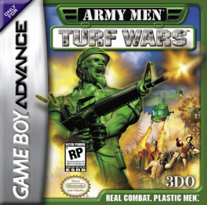 Front boxart of the game Army Men - Turf Wars (United States) on Nintendo GameBoy Advance