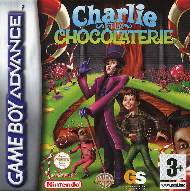 Front boxart of the game Charlie et la Chocolaterie (France) on Nintendo Ga...