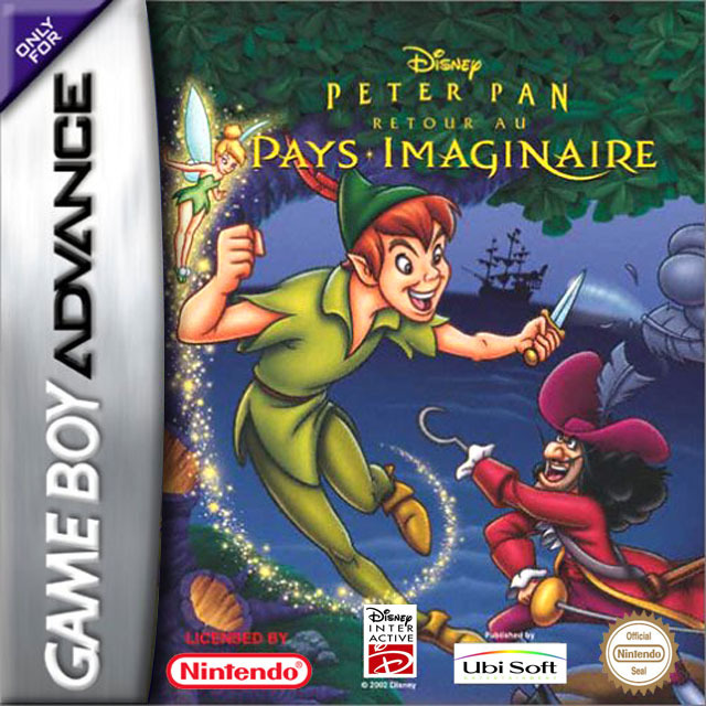 Front boxart of the game Peter Pan - Retour Au Pays Imaginaire (France) on Nintendo GameBoy Advance
