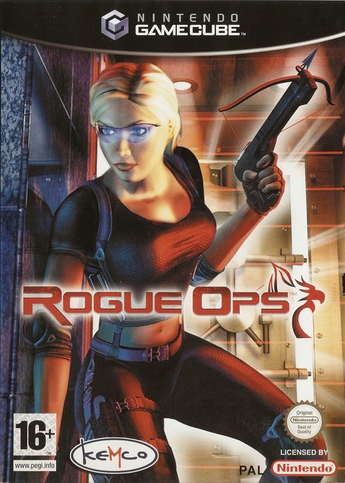 Front boxart of the game Rogue Ops (Europe) on Nintendo GameCube