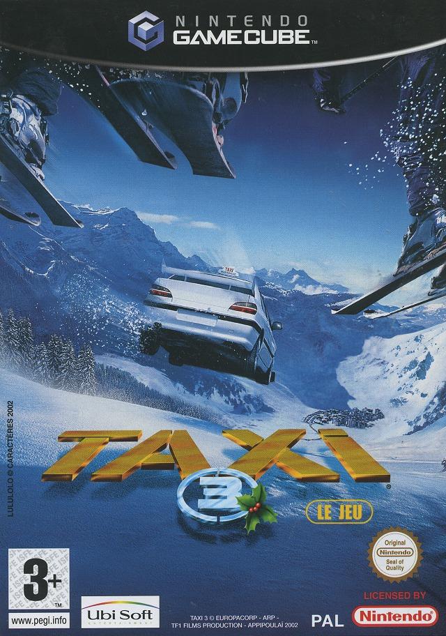 Front boxart of the game Taxi 3 - Le Jeu (France) on Nintendo GameCube