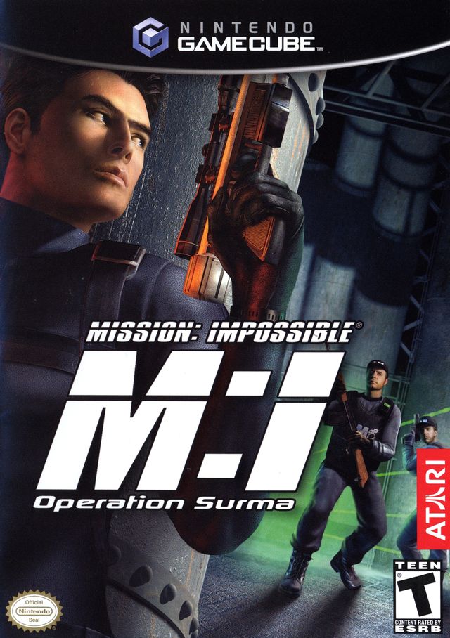 Front boxart of the game Mission Impossible - Operation Surma (United States) on Nintendo GameCube