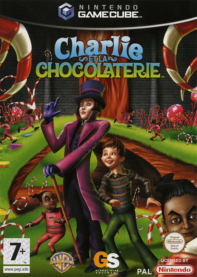 Front boxart of the game Charlie et la Chocolaterie (France) on Nintendo Ga...