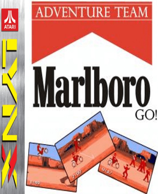 Front boxart of the game Marlboro Go! (United States) on Atari Lynx
