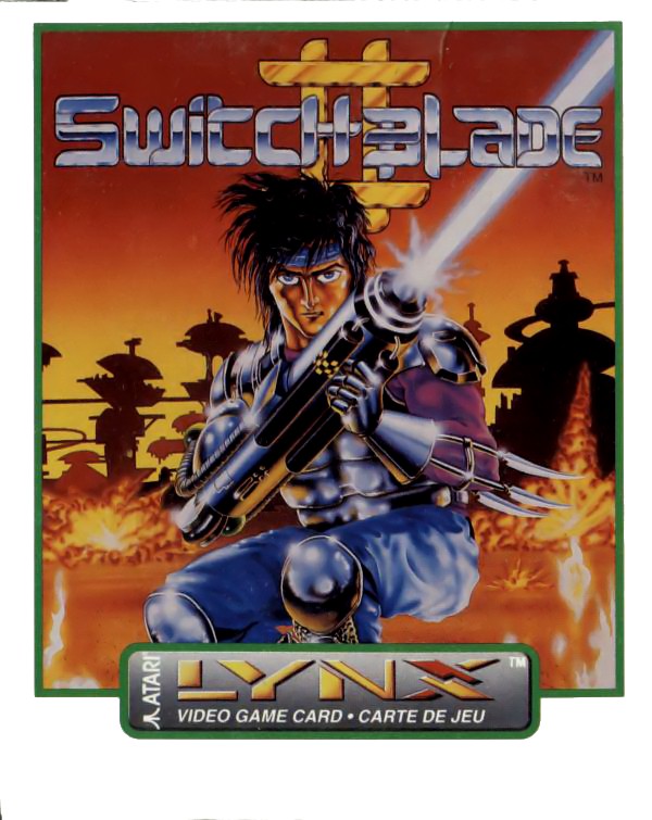 Front boxart of the game Switchblade II (United States) on Atari Lynx
