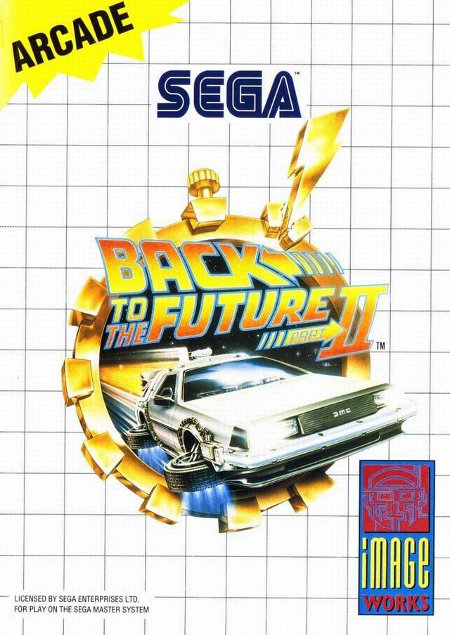 Front boxart of the game Back to the Future Part II (Europe) on Sega Master System
