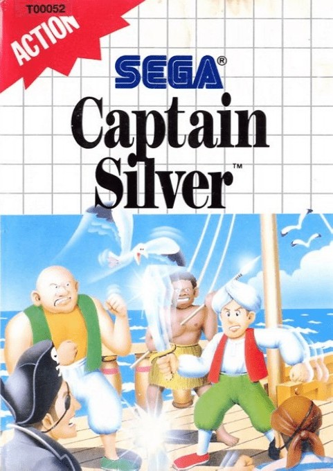 Front boxart of the game Captain Silver (Europe) on Sega Master System