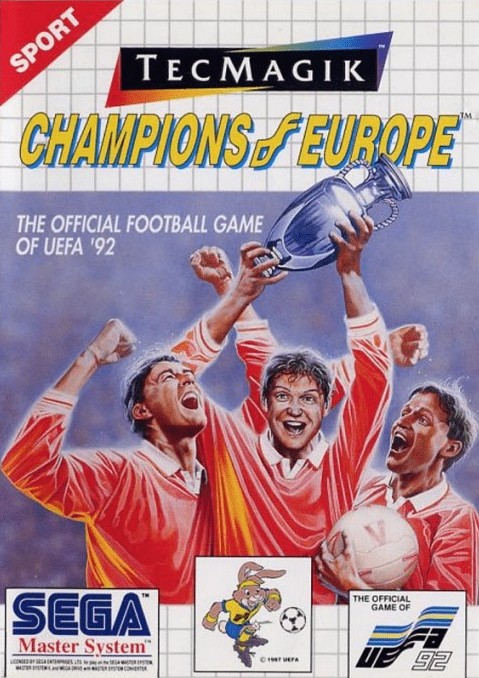 Front boxart of the game Champions of Europe (Europe) on Sega Master System