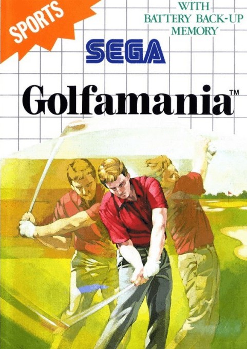 Front boxart of the game Golfamania (Europe) on Sega Master System