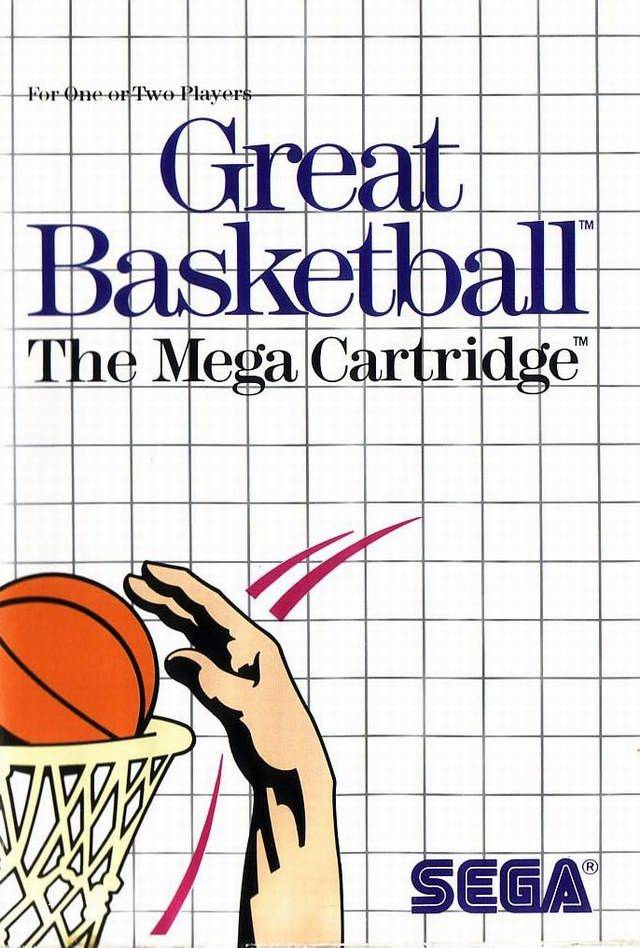 Front boxart of the game Great Basketball (Europe) on Sega Master System