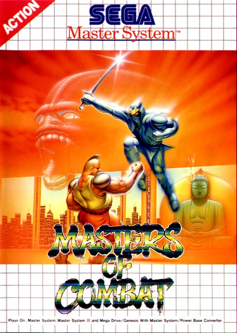 Front boxart of the game Masters of Combat (Europe) on Sega Master System