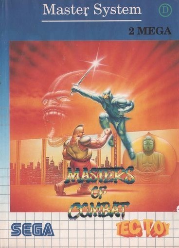 Front boxart of the game Masters of Combat (South America) on Sega Master System