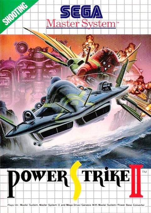 Front boxart of the game Power Strike II (Europe) on Sega Master System