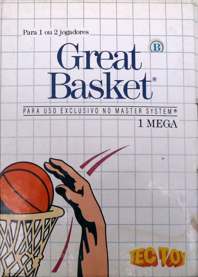 Front boxart of the game Great Basket (South America) on Sega Master System