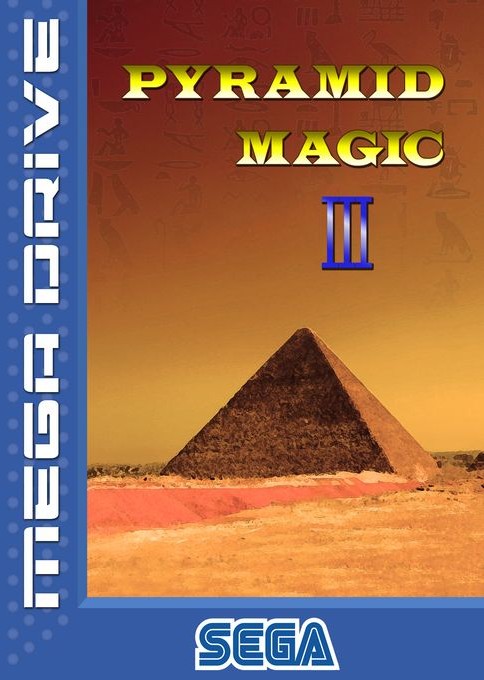Front boxart of the game Pyramid Magic III (Europe) on Sega Megadrive