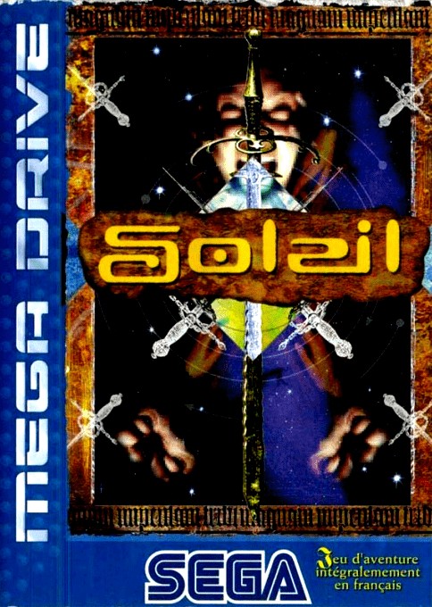 Front boxart of the game Soleil (France) on Sega Megadrive