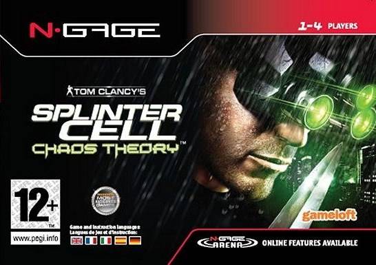 Front boxart of the game Tom Clancy's Splinter Cell Chaos Theory (Europe) on Nokia N-Gage