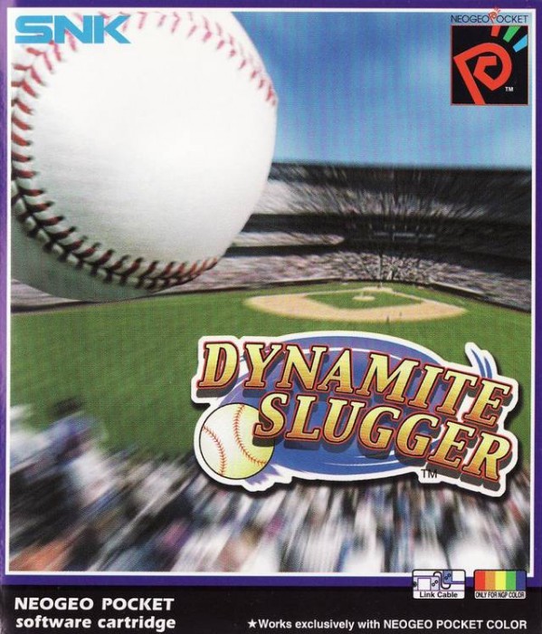 Front boxart of the game Dynamite Slugger (Europe) on SNK NeoGeo Pocket