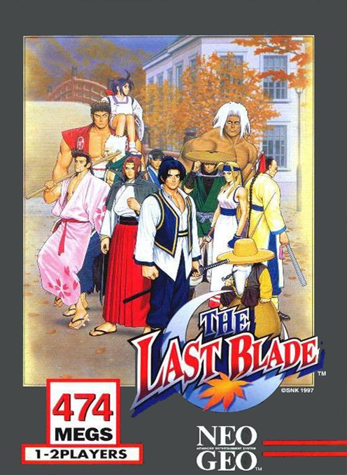 Front boxart of the game Last Blade / Bakumatsu Roman - Gekka no Kenshi, The on SNK NeoGeo