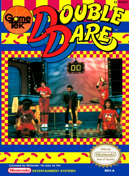 Front boxart of the game Double Dare (United States) on Nintendo NES