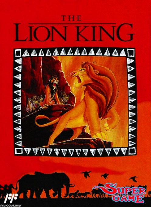 Front boxart of the game Lion King, The (Japan) on Nintendo NES