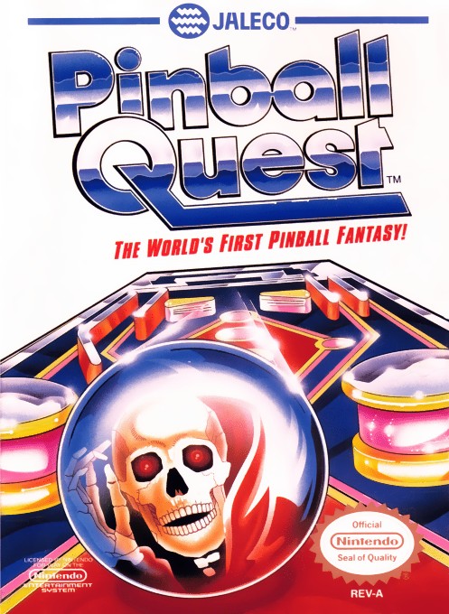 Pinball Quest boxarts for Nintendo NES - The Video Games Museum