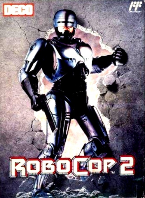 Front boxart of the game RoboCop 2 (Japan) on Nintendo NES