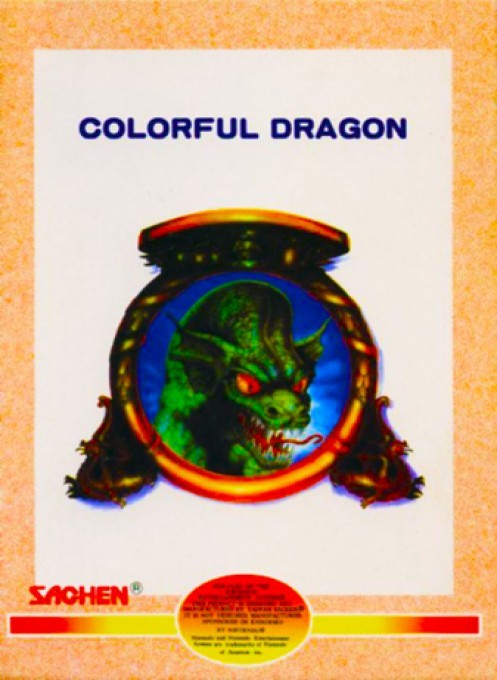 Front boxart of the game Tagin' Dragon (Japan) on Nintendo NES