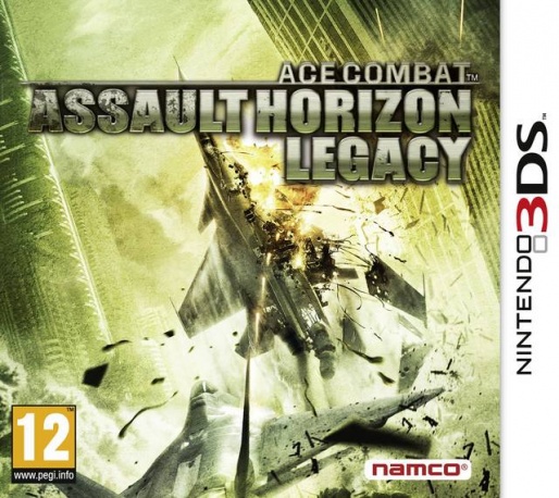 Front boxart of the game Ace Combat - Assault Horizon Legacy (France) on Nintendo 3DS