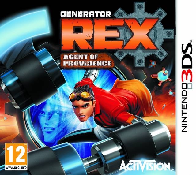 Front boxart of the game Generator Rex - Agent of Providence (Europe) on Nintendo 3DS