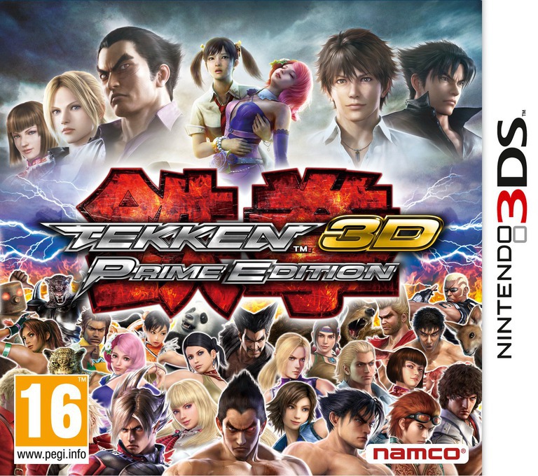 Front boxart of the game Tekken 3D - Prime Edition (Denmark) on Nintendo 3DS