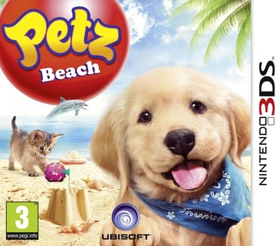 Front boxart of the game Petz Beach (Europe) on Nintendo 3DS