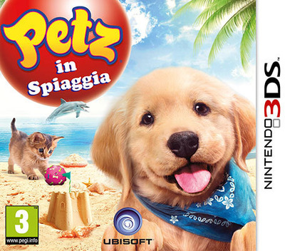 Front boxart of the game Petz Beach (Italy) on Nintendo 3DS