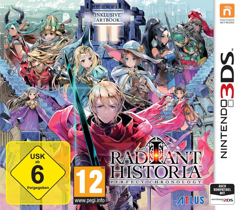 Front boxart of the game Radiant Historia - Perfect Chronology (Germany) on Nintendo 3DS