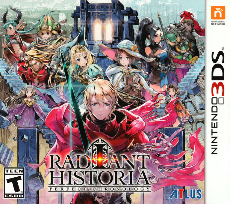 Front boxart of the game Radiant Historia - Perfect Chronology (United States) on Nintendo 3DS
