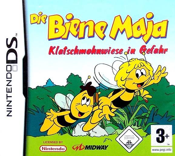 Front boxart of the game Biene Maja, Die - Klatschmohnwiese in Gefahr (Europe) on Nintendo DS