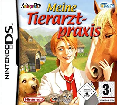 Front boxart of the game Pawly Pets - My Vet Practice (Germany) on Nintendo DS