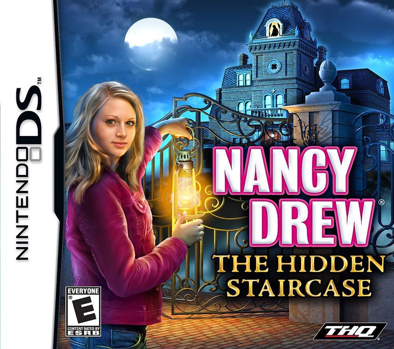 Front boxart of the game Nancy Drew - The Hidden Staircase (United States) on Nintendo DS