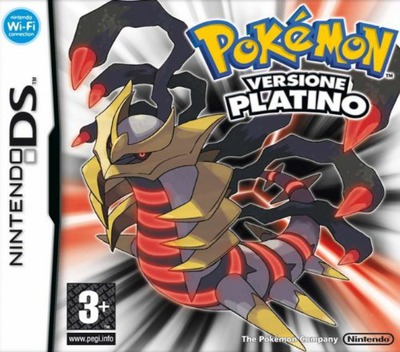 Front boxart of the game Pokemon - Versione Platino (Italy) on Nintendo DS