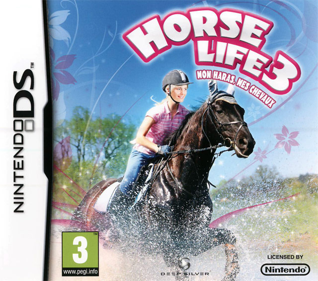 Front boxart of the game Horse Life 3 (Europe) on Nintendo DS