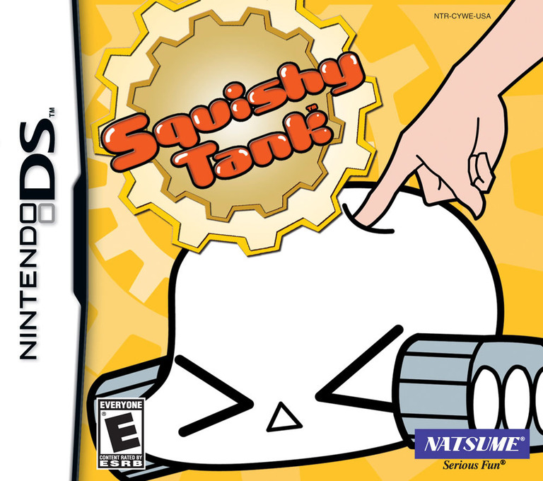 Front boxart of the game Squishy Tank (United States) on Nintendo DS