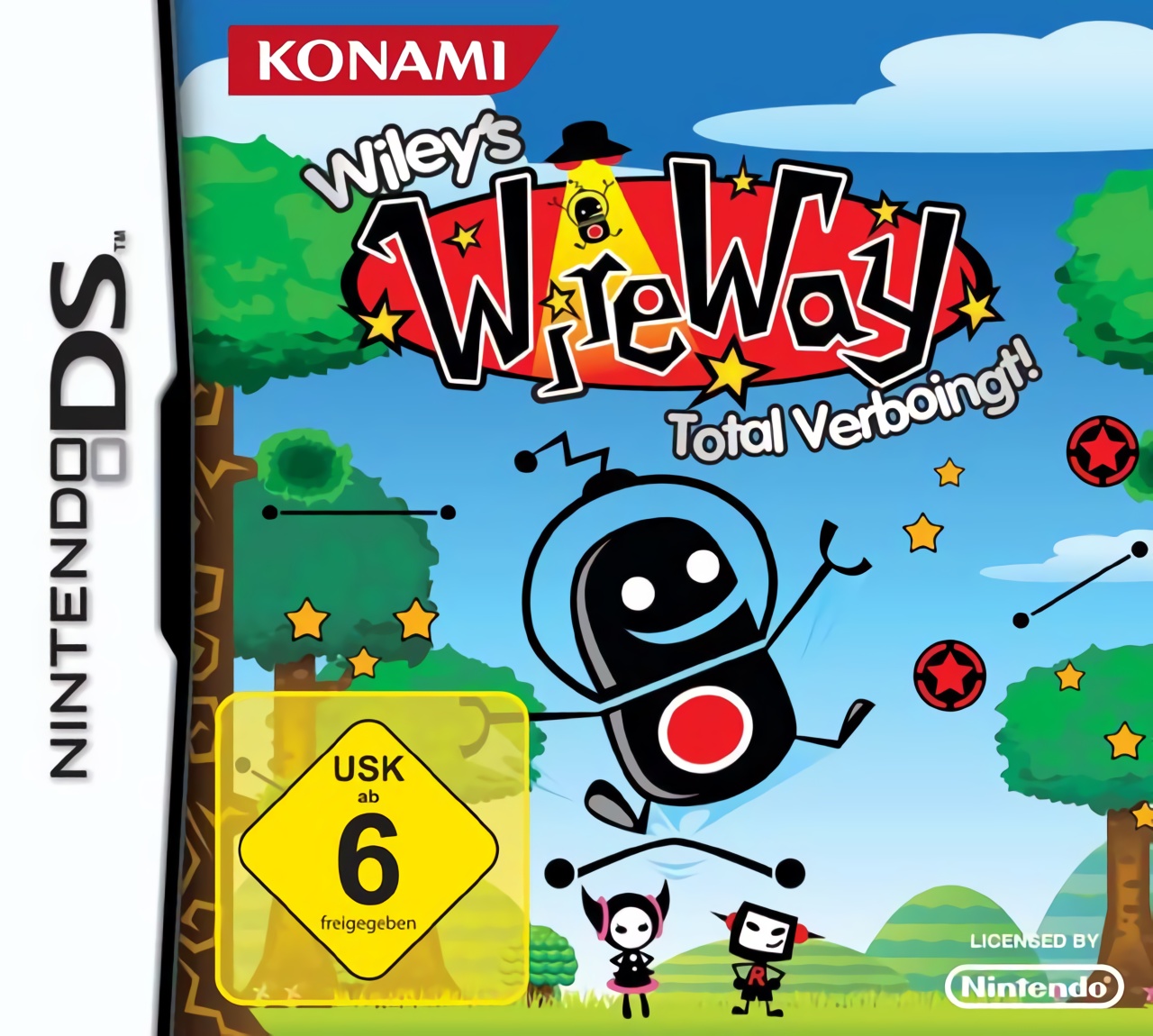 Front boxart of the game WireWay (Europe) on Nintendo DS