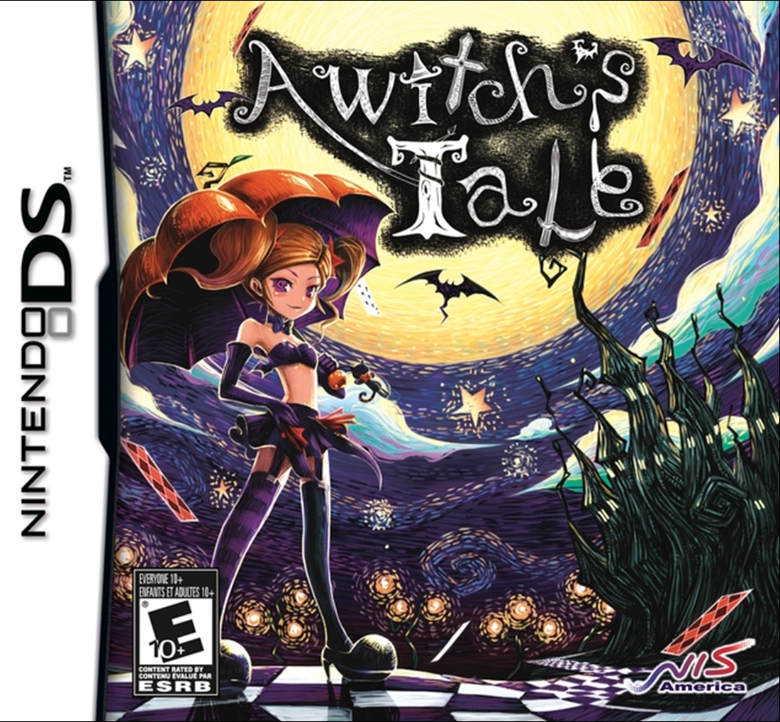 Front boxart of the game Witch's Tale, A (United States) on Nintendo DS