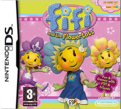 Front boxart of the game Fifi and the Flowertots (Europe) on Nintendo DS