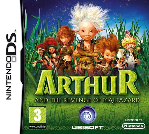 Front boxart of the game Arthur and the Revenge of Maltazard (Europe) on Nintendo DS