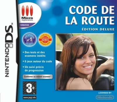 Front boxart of the game Code de la Route - Edition Deluxe (France) on Nintendo DS